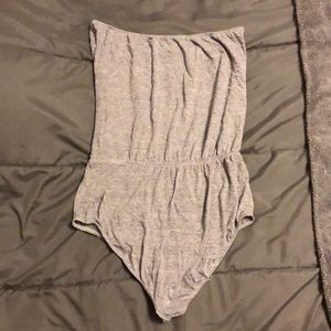 American Apparel tube top body suit